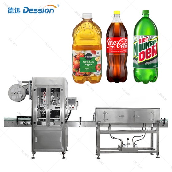 Automatic Beverage Bottle Shrink Sleeve Labeling Machine